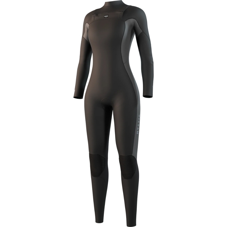 2025 Mystic Da Donna Haven 4/3mm Chest Zip Muta 35000.250046 - Black